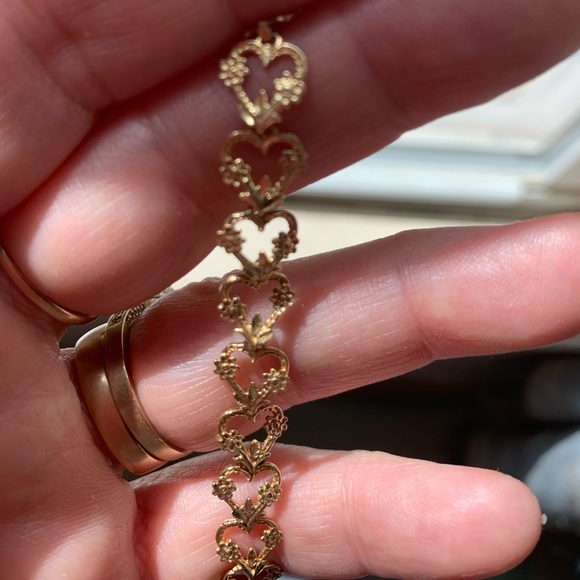 Vintage 14k gold Estate ❤️🌸Bracelet.BH unmarked - Picture 8 of 11